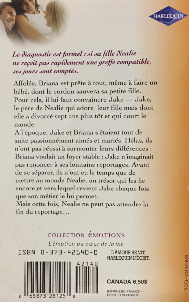 Émotions (Harlequin) : Pour la vie d'un enfant (Bethany Campbell)