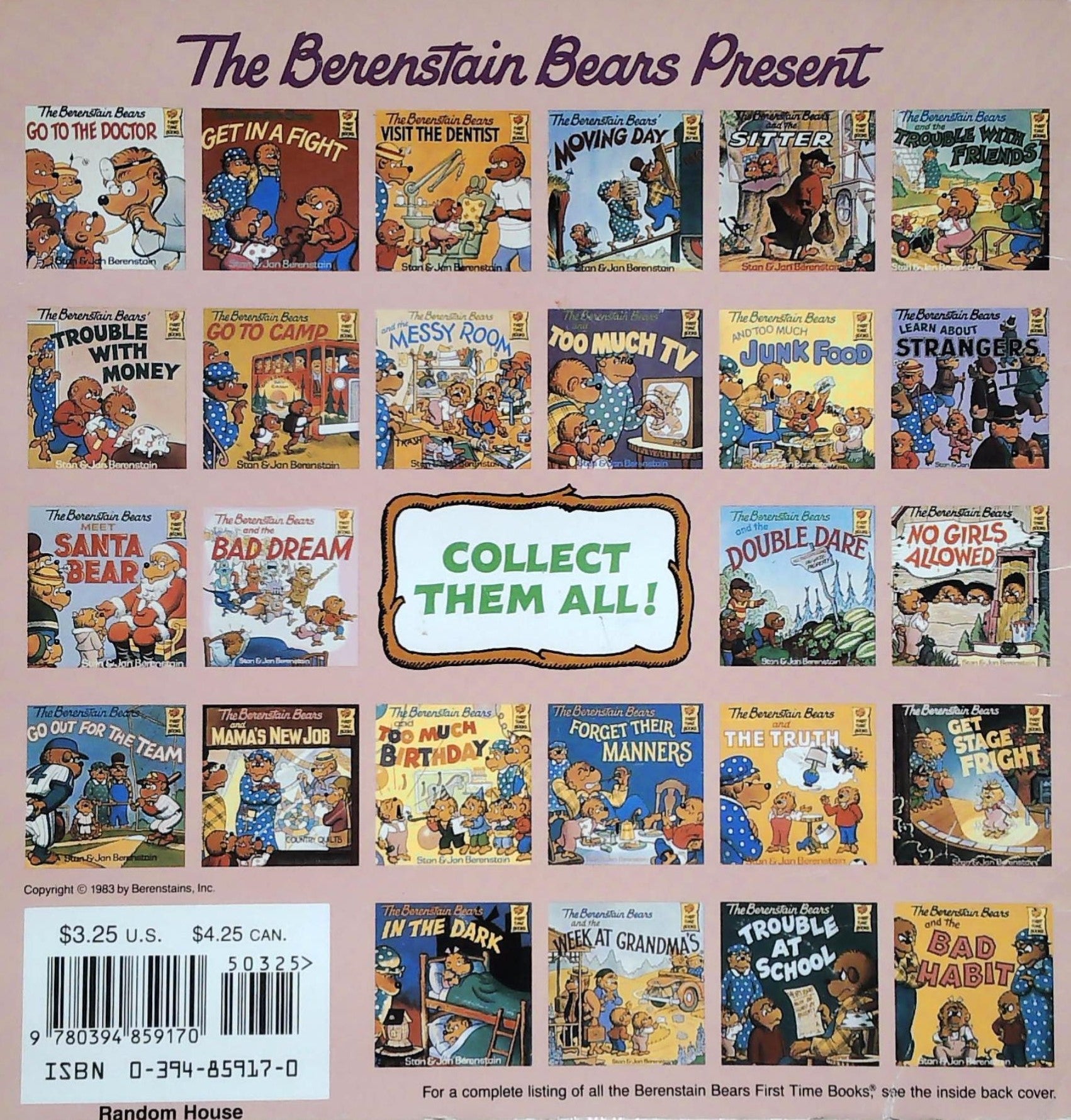The Berenstain Bears : Trouble With Money (Stan & Jan Berenstain)