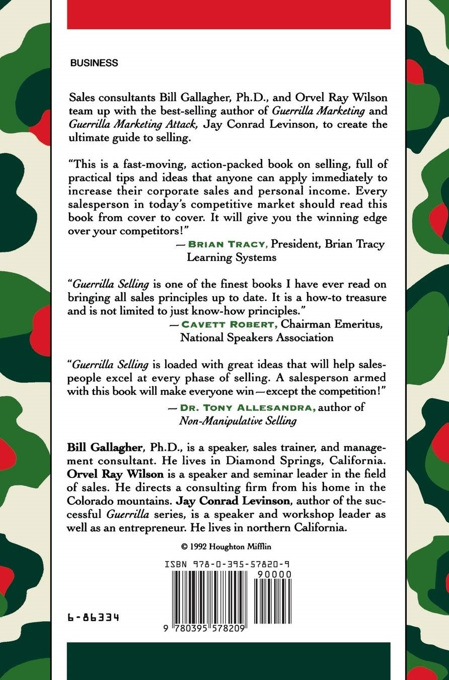 Guerrilla Selling: Unconventional Weapons & Tactics For Increasing Your Sales (Jay Conrad Levinson)