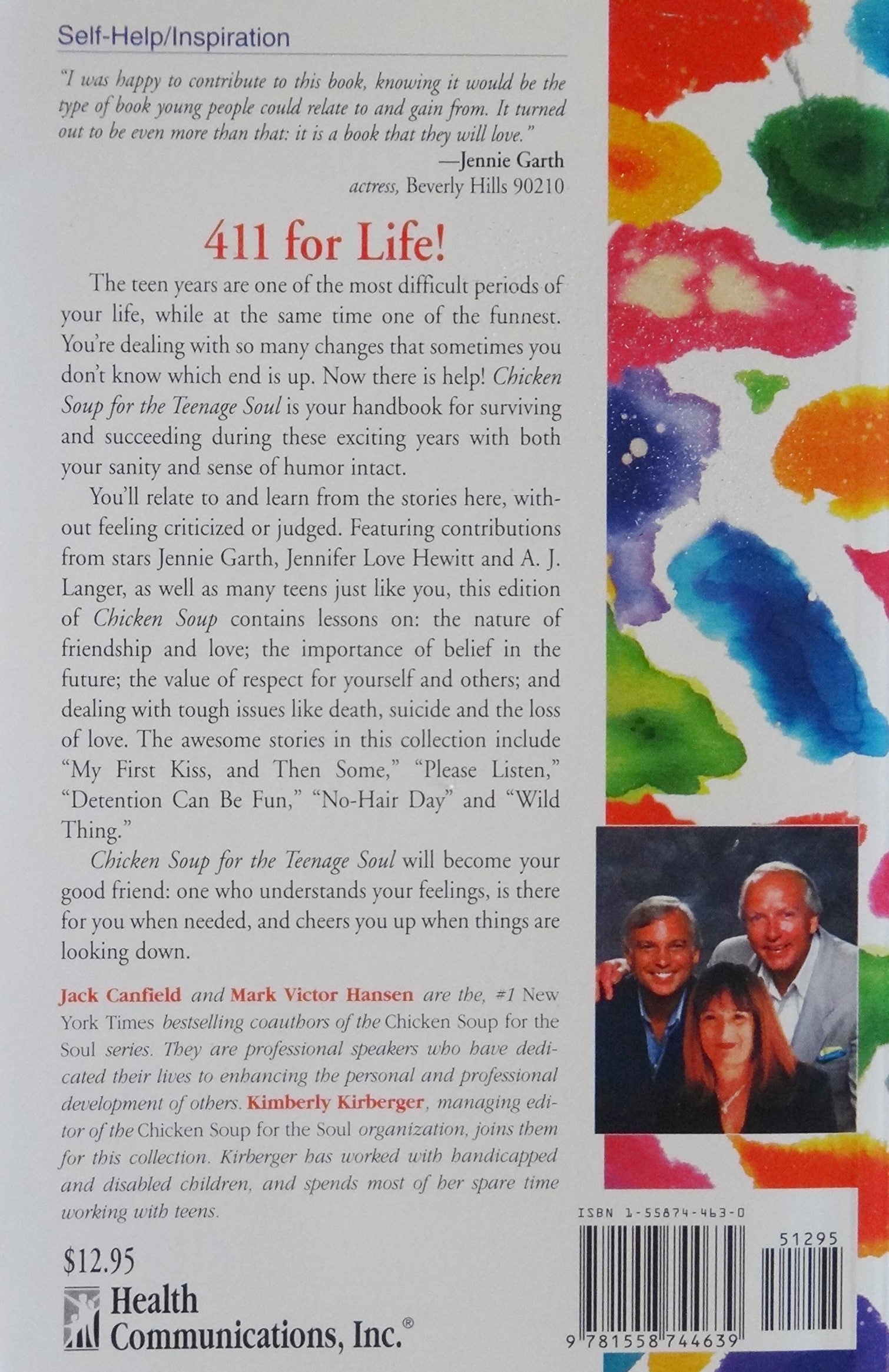 Chicken Soup : Chicken Soup for the Teenage Soul (Jack Canfield)