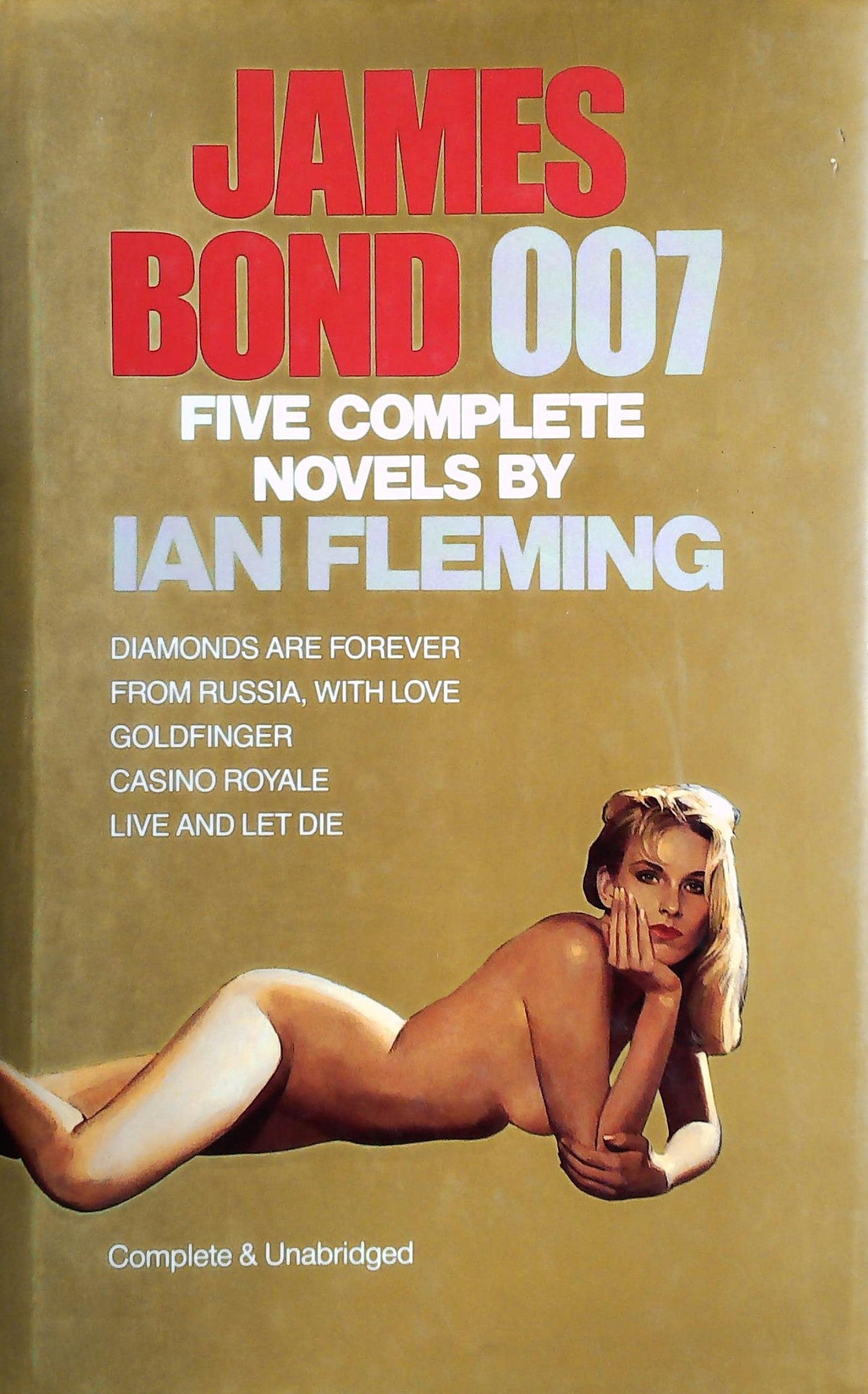 Livre ISBN 0517653524 James Bond 007 Five Complete Novels (Ian Fleming)