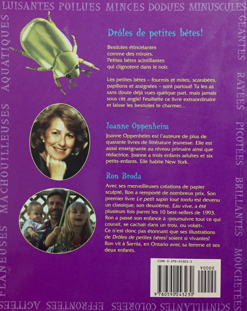Drôles de petites bêtes! (Joanne Oppenheim)