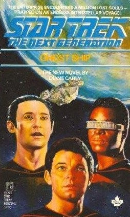 Livre ISBN 0671665790 Star Trek : The Next Generation # 1 : Ghost Ship (Diane Carey)