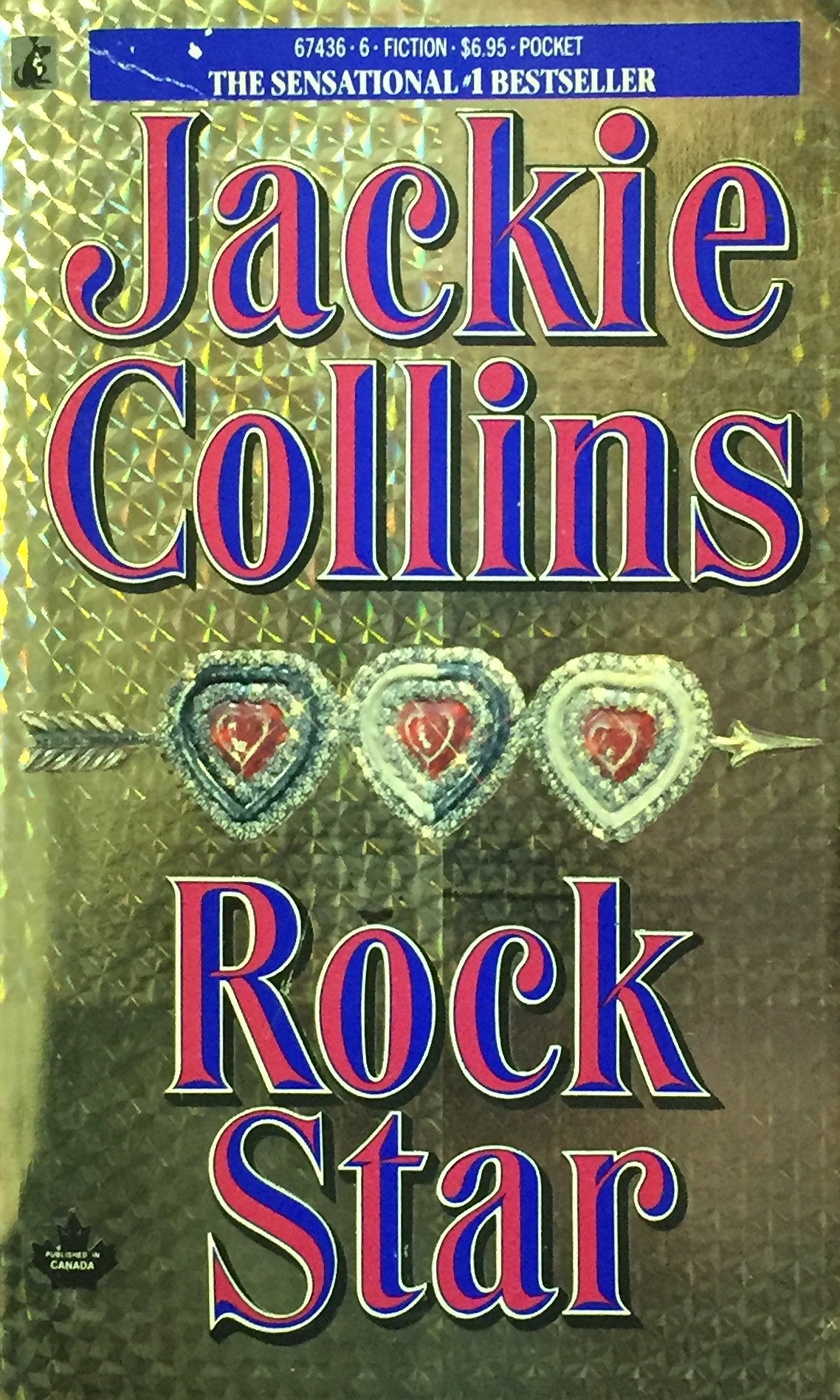 Livre ISBN 0671674366 Rock Star (Jackie Collins)