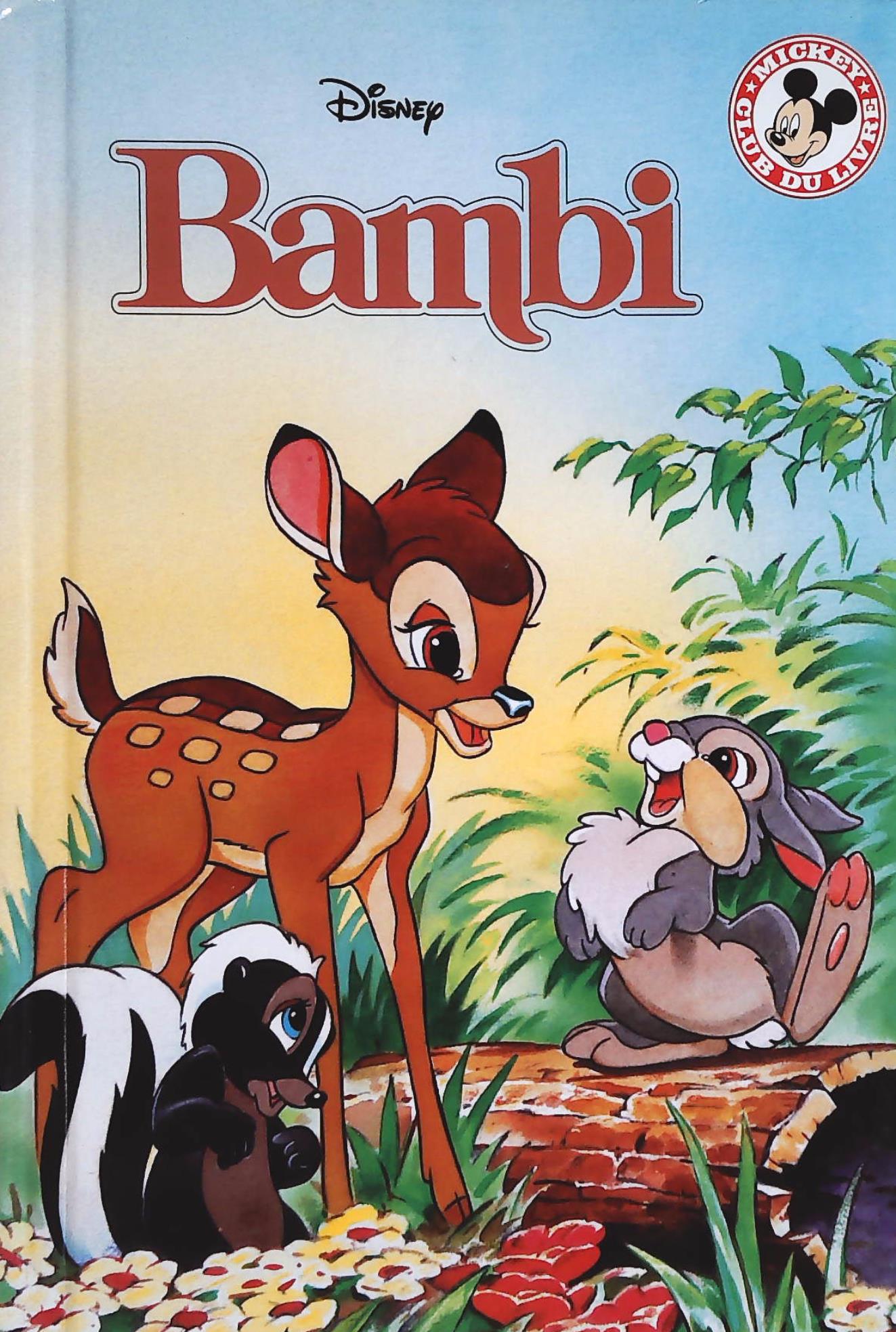 Club du livre Mickey : Bambi - Disney