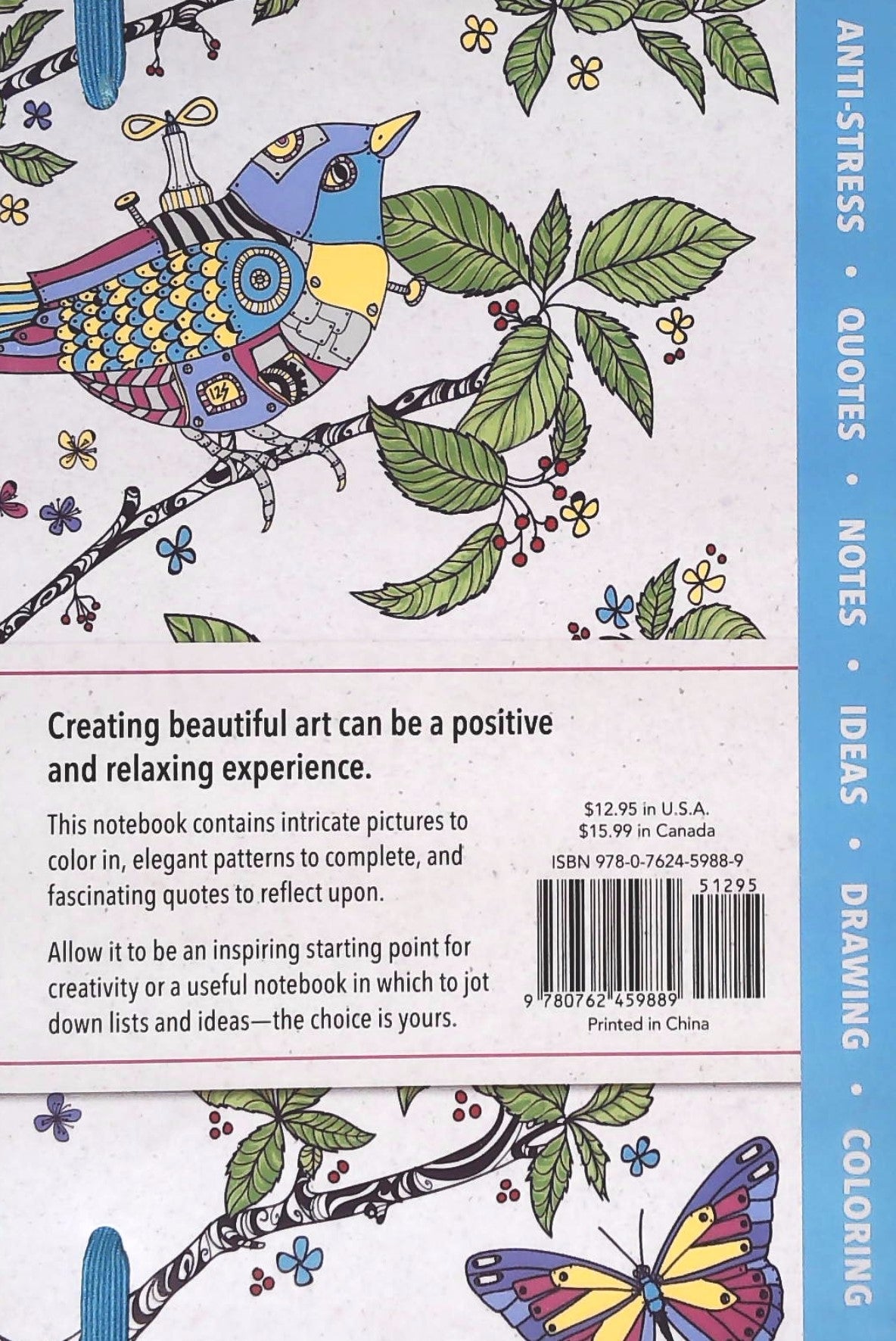 Art Therapy: An Inspiration Notebook