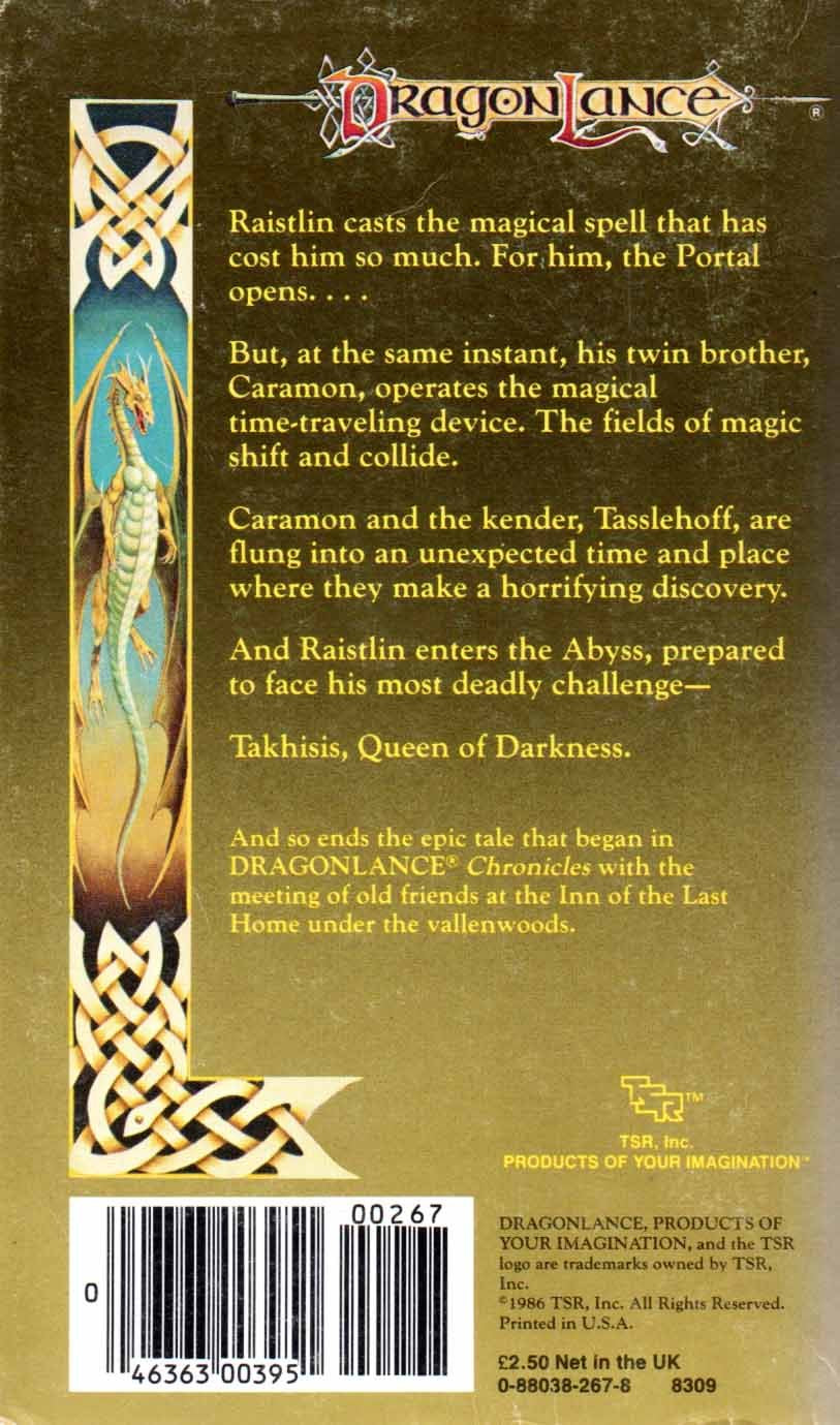 Dragon Lance Legends # 3 : Test of the Twins (Margaret Weis)