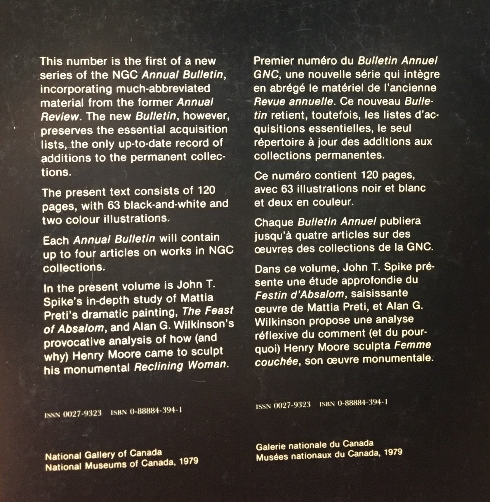 Annual Bulletin – Bulletin Annuel 1977-1978