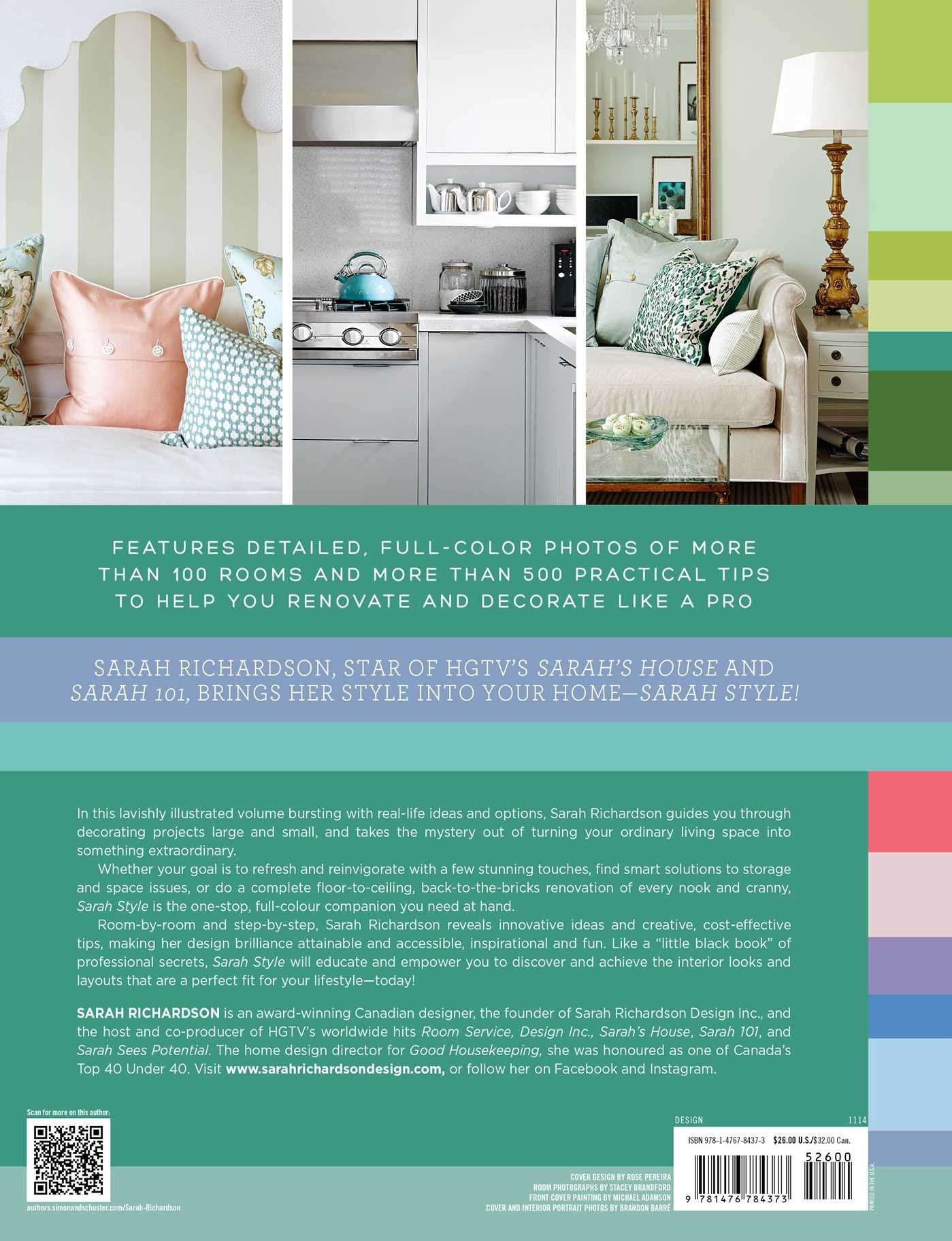 Sarah Style : An Inspiring Room-by-Room Guide To Designing Your Perfect Home (Sarah Richardson)