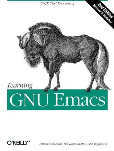 Livre ISBN 1565921526 Learning GNU Emacs (Debra Cameron)