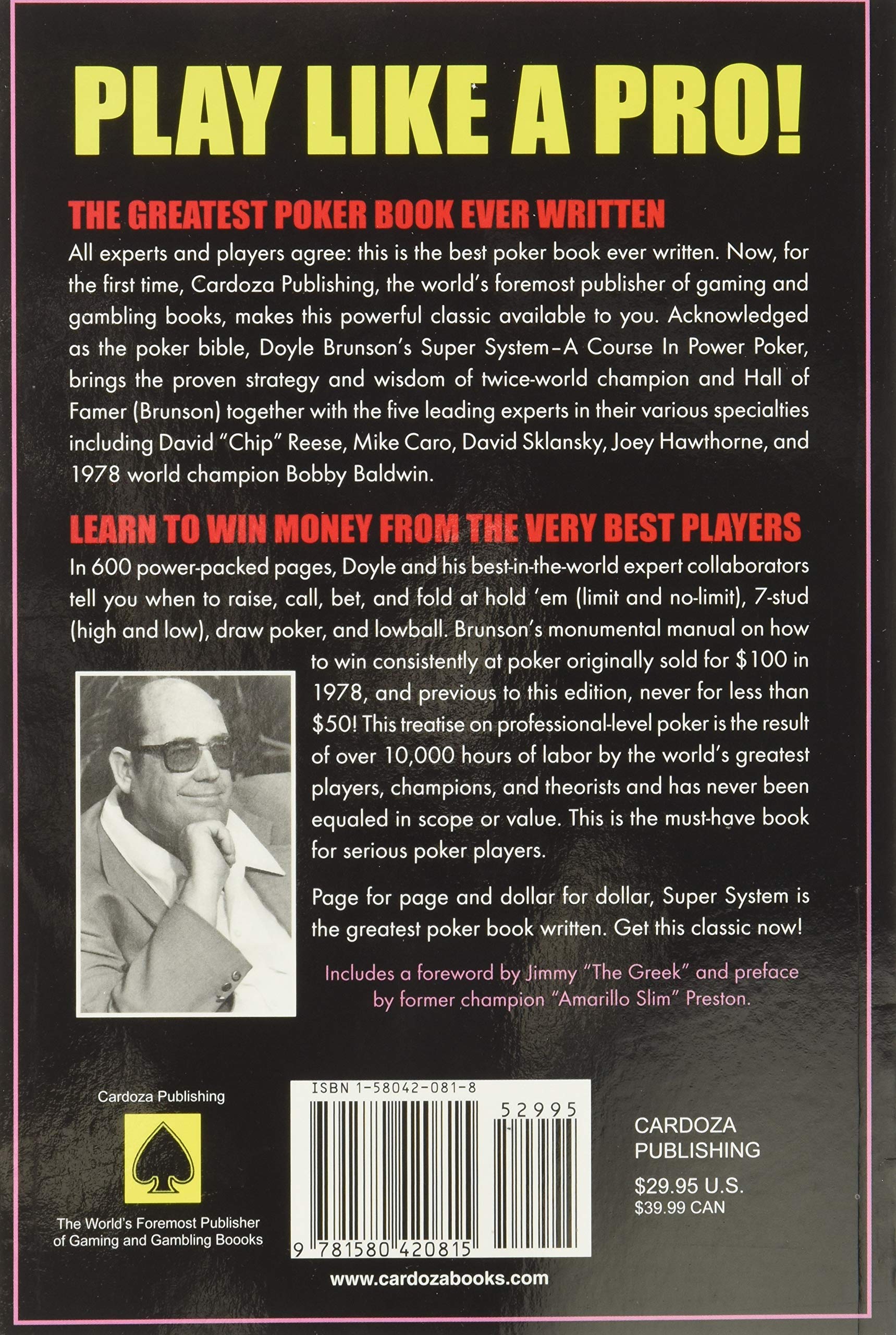 Doyle Brunson's Super System (Doyle Brunson)