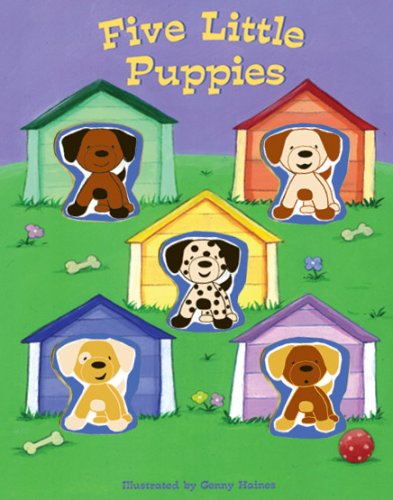 Livre ISBN 158117487X Five Little Puppies (Margaret Wang)