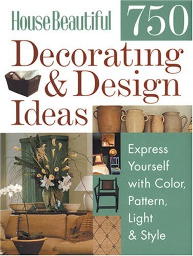 Livre ISBN 1588162699 House Beautiful : 750 Decorating & Design Ideas: Express Yourself with Color, Pattern, Light & Style