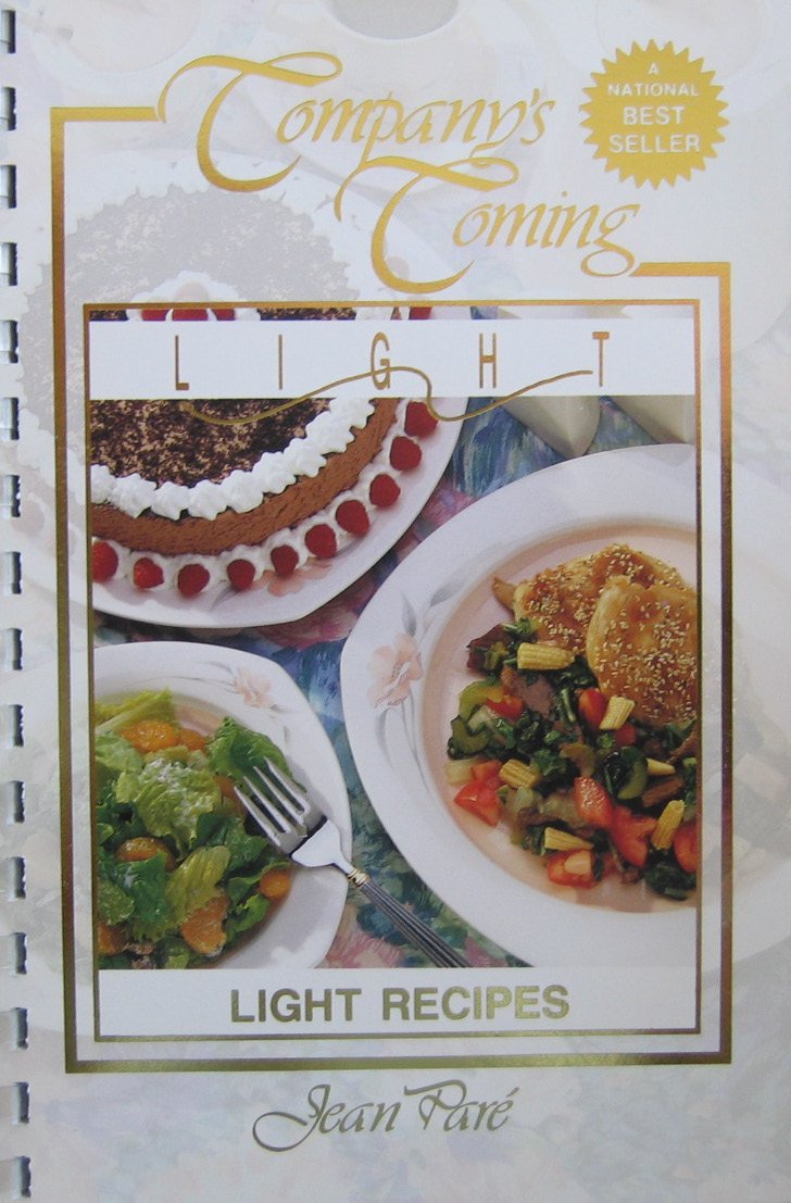 Livre ISBN 189545512X Company's Coming : Light Recipes (Jean Paré)