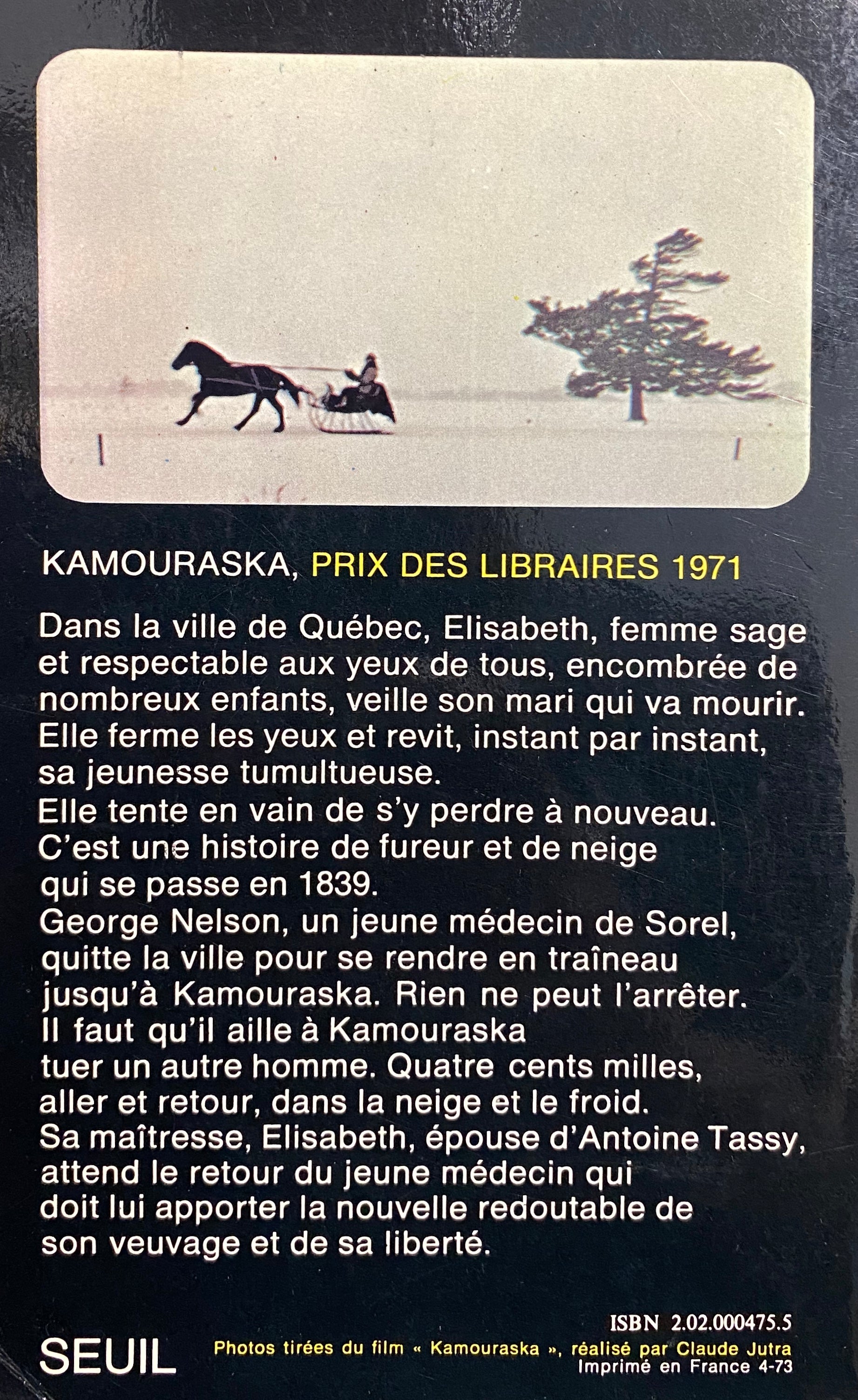 Kamouraska (Anne Hébert)