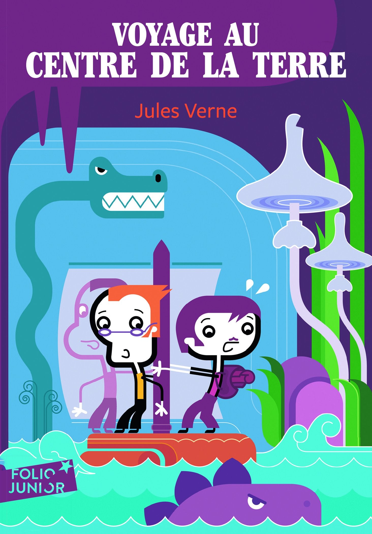 Livre ISBN 2070617211 Voyage au centre de la Terre (Jules Verne)