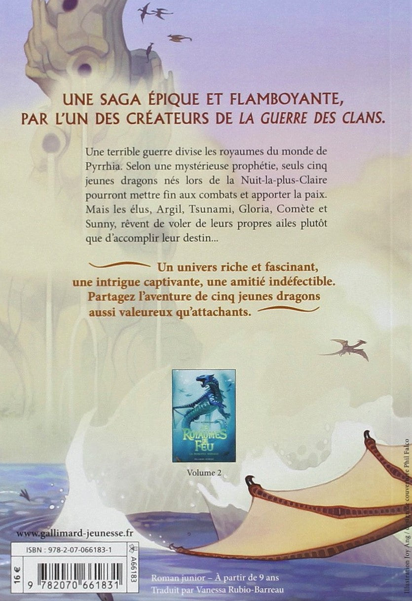 Les royaumes de feu # 1 : La prophétie (Tui T. Sutherland)