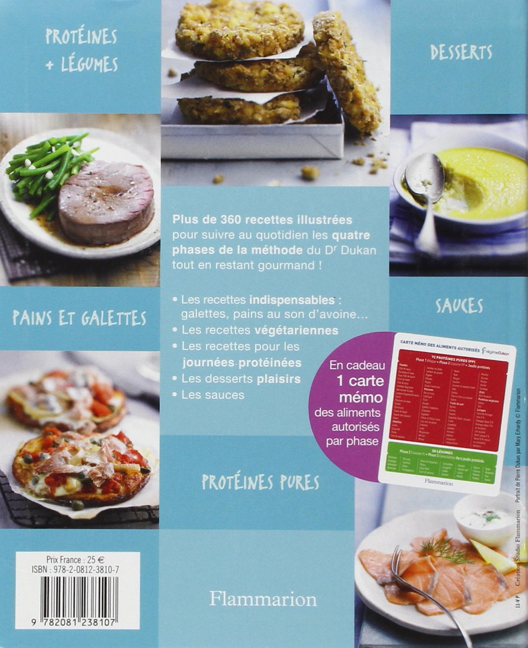 L'intégrale des recettes illustrées Dukan pour réussir la méthode (Pierre Dunkan)