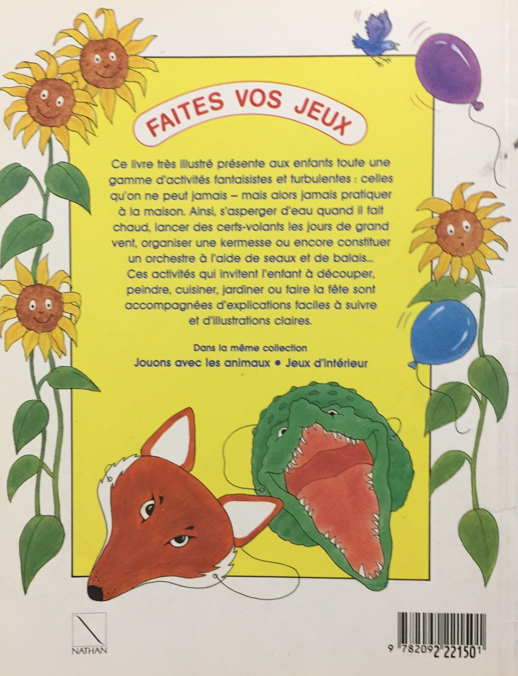 Faites vos jeux : Jeux d'extérieur (Charlotte Stowell)