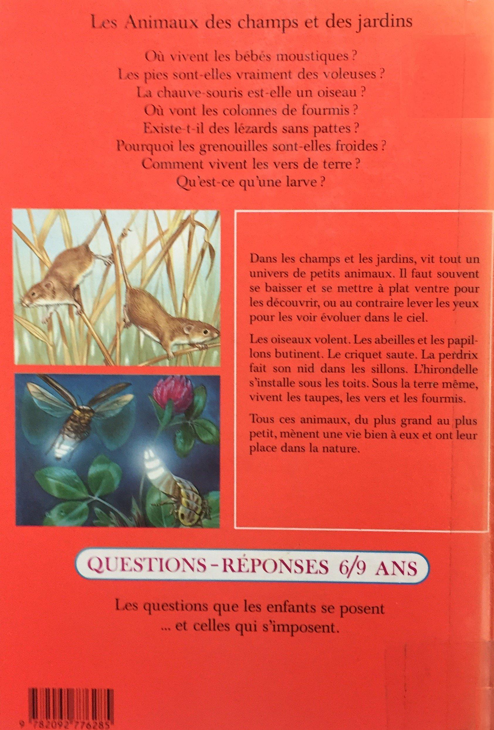 Les animaux des champs et des jardins