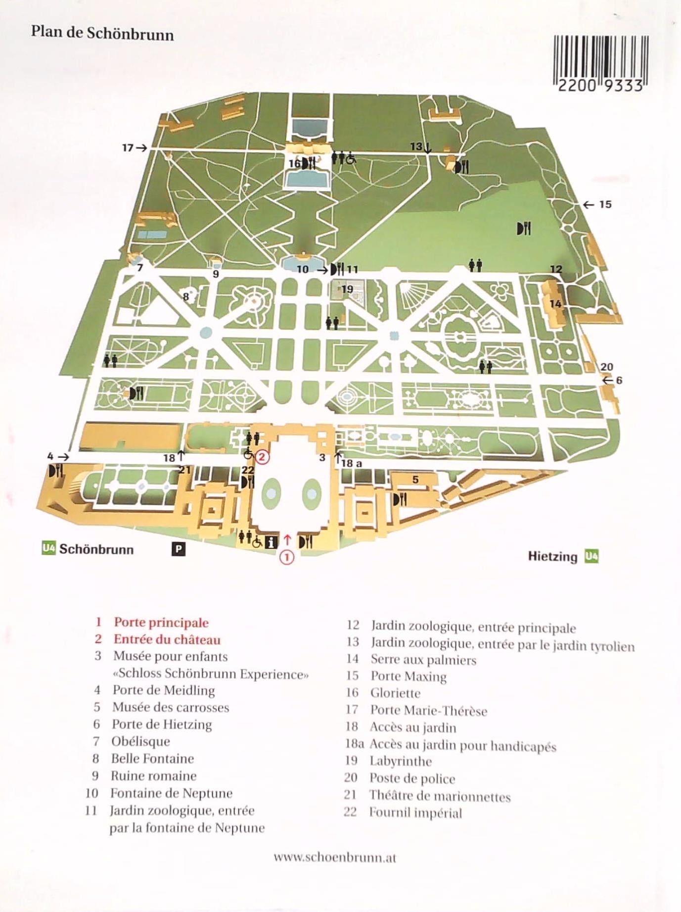Le château de Schönbrunn : Guide du château (Collectifs)