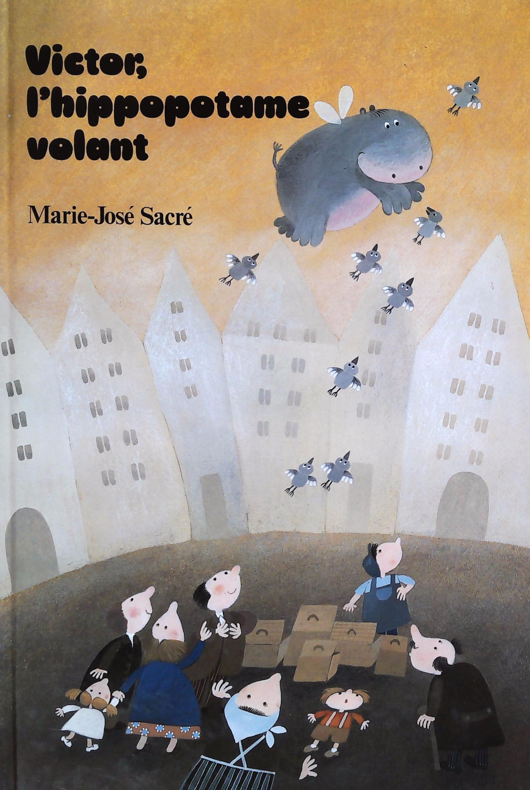 Livre ISBN 2204016624 Victor, l'hippopotame volant (Marie-José Sacré)