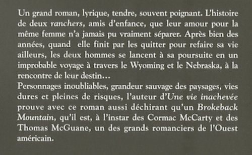 Le fruit de la trahison (Mark Spragg)