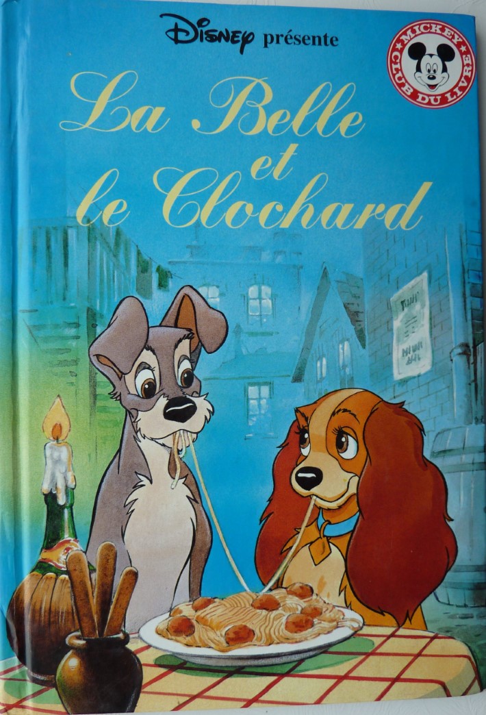 Club du livre Mickey : La Belle et le Clochard - Disney