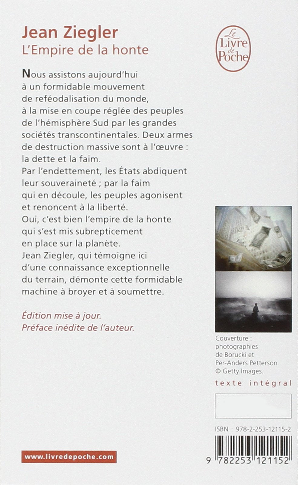 L'empire de la honte (Jean Ziegler)