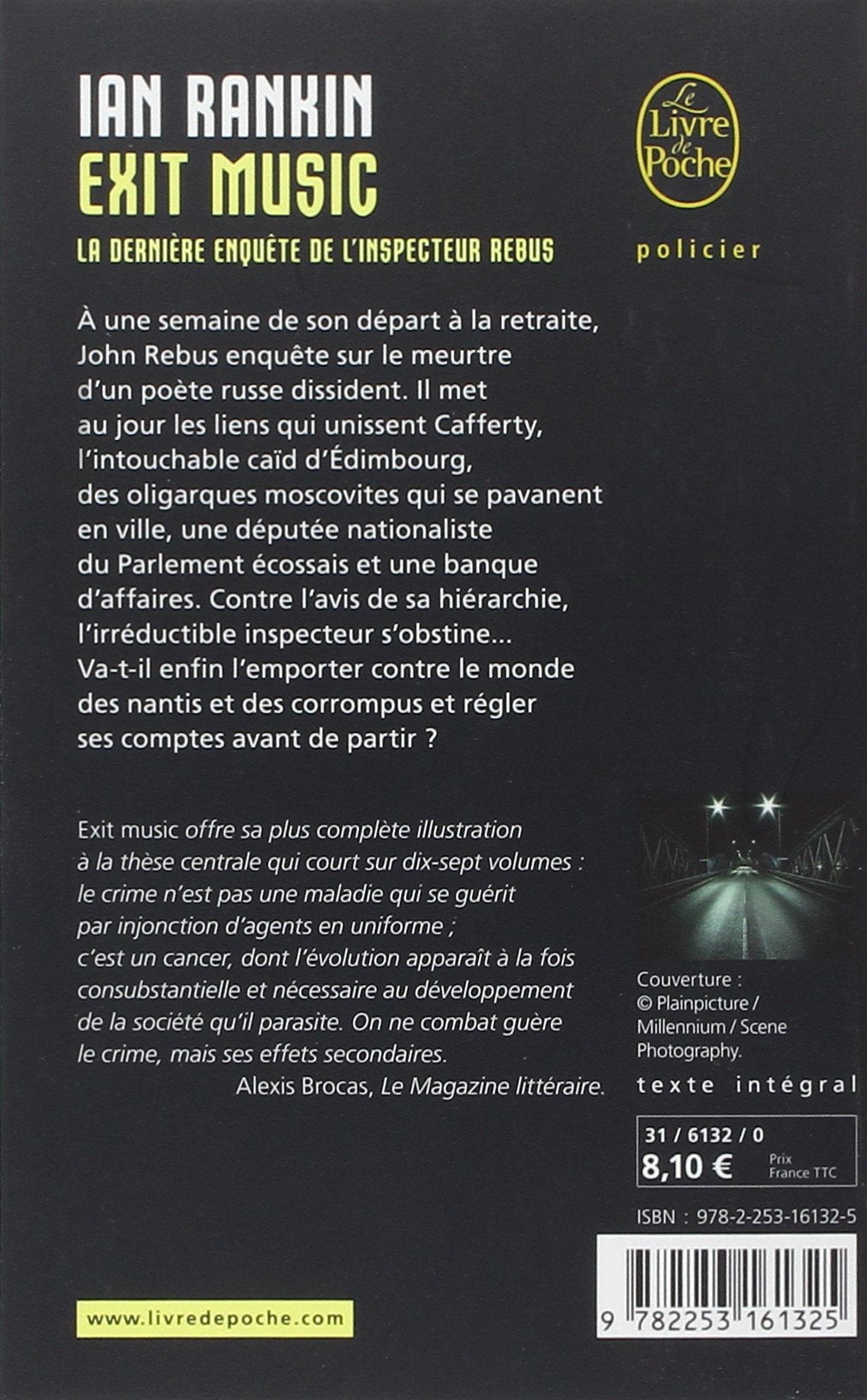 Exit Music : La dernière enquête de l'inspecteur rebus (Ian Rankin)