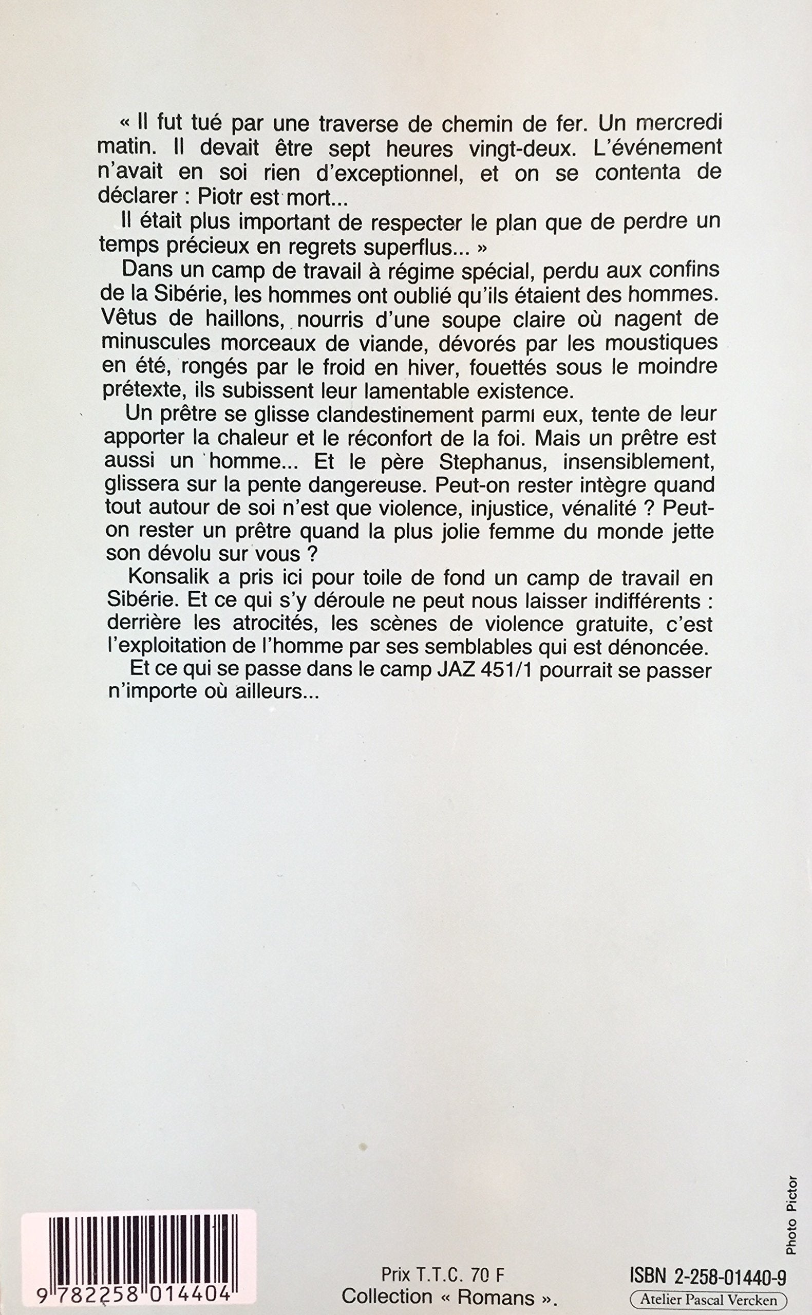 Une croix en sibérie (Heinz G. Konsalik)