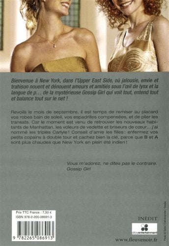 Gossip Girl (FR) # 13 : On n'en a jamais assez (Cecily von Ziegesar)
