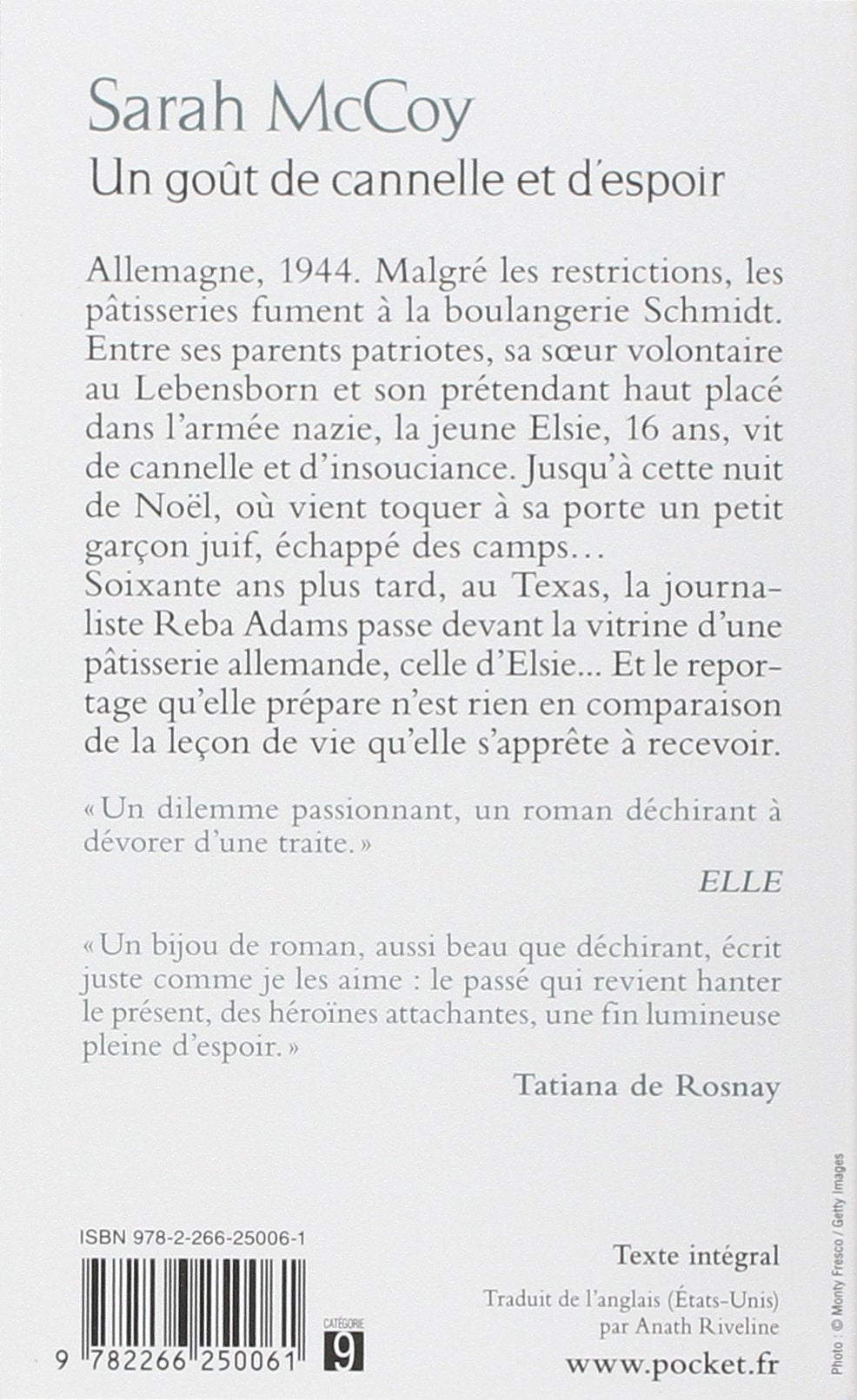 Un goût de cannelle et d'espoir (Sarah McCoy)