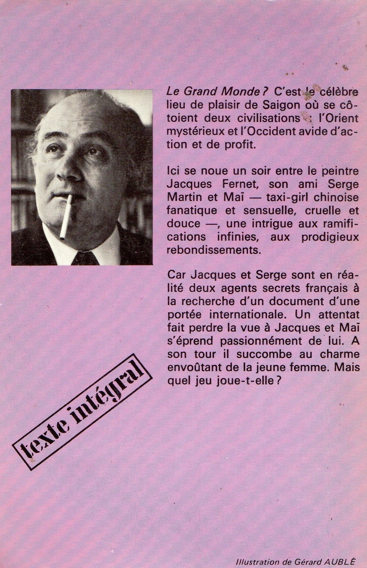 Le grand monde # 1 : L'alliée (Guy Des Cars)