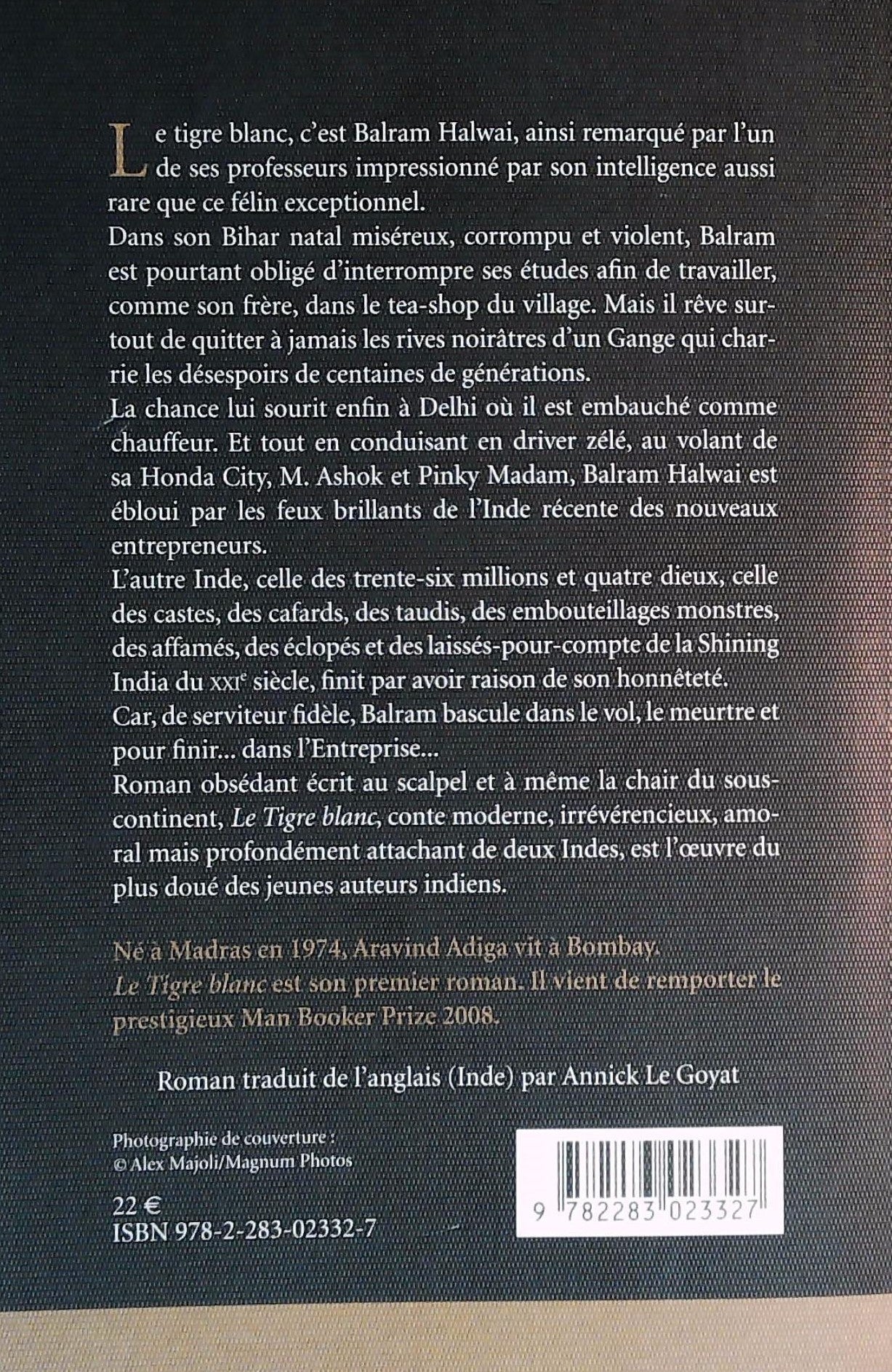 Le tigre blanc (Aravind Adiga)