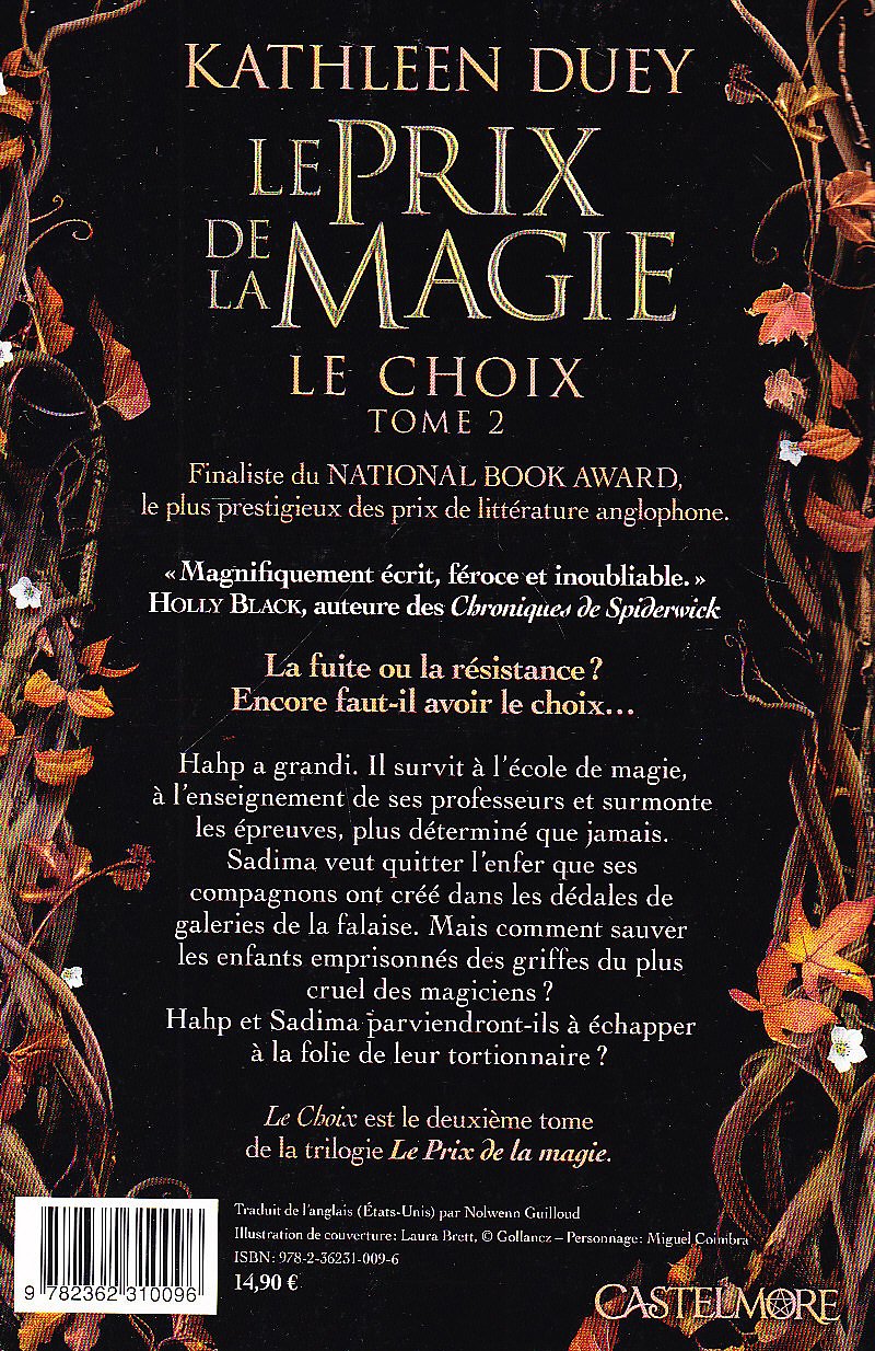 Le prix de la magie # 2 : Le choix (Kathleen Duey)