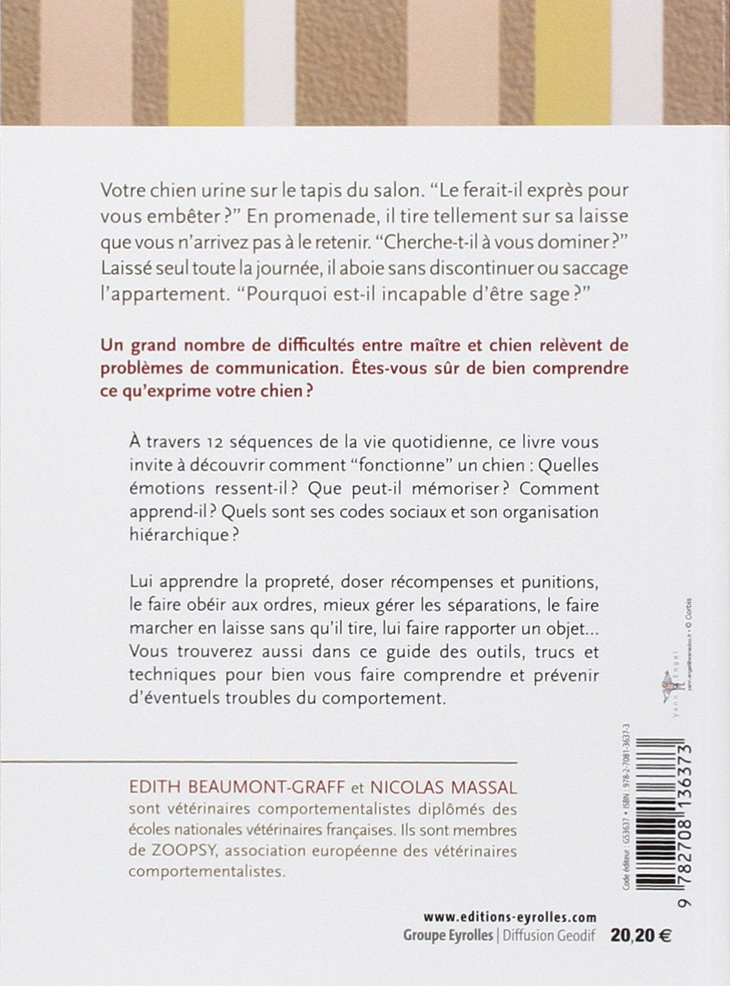 Guide pratique du comportement du chien (Dr Edith Beaumont-Graff)