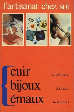 Livre ISBN 2724209915 L'artisanat chez soi: Cuir, bijoux, émaux