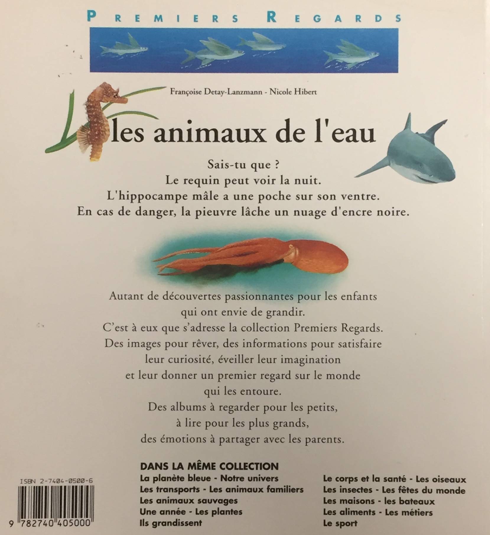 Premiers regards : Les animaux de l'eau