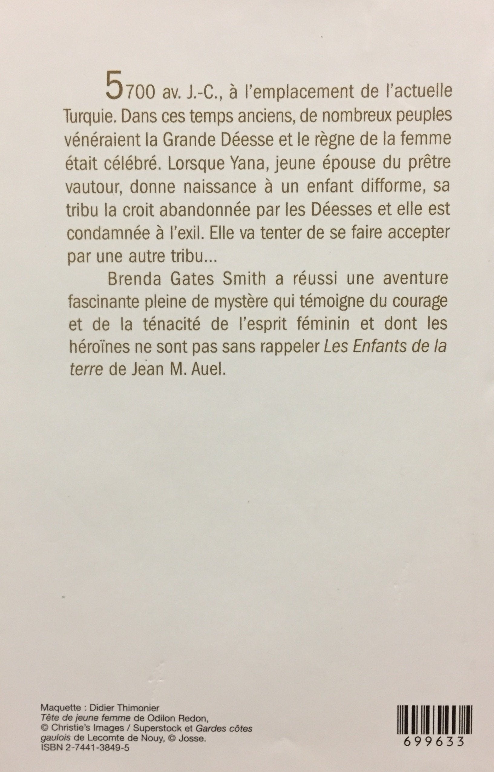 Le ventre de la déesse (Brada Gates Smith)