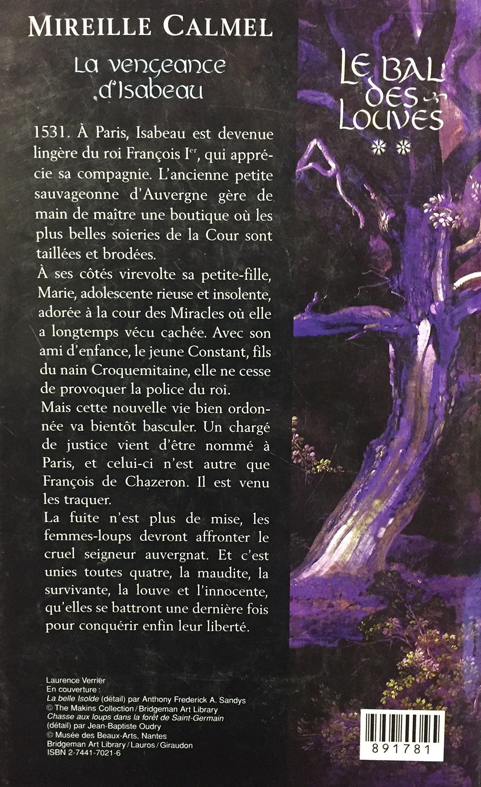 Le bal des louves # 2 : La vengeance d'Isabeau (Mireille Calmel)