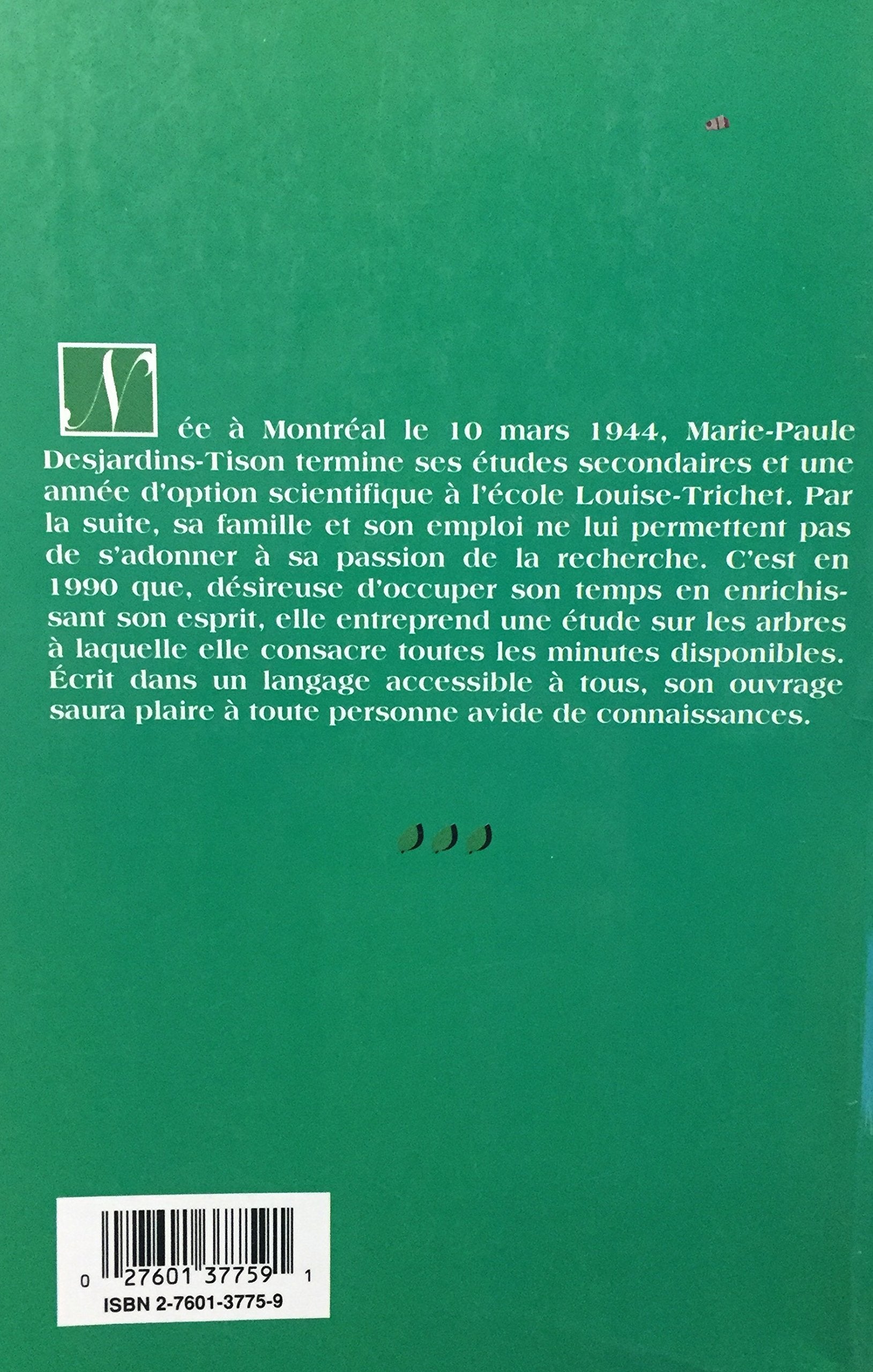 Dictionnaire des noms d'arbres (Marie-Paule Desjardins-Tison)