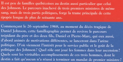 Le destin Johnson : Une famille, trois premiers ministres (Benoît Gignac)