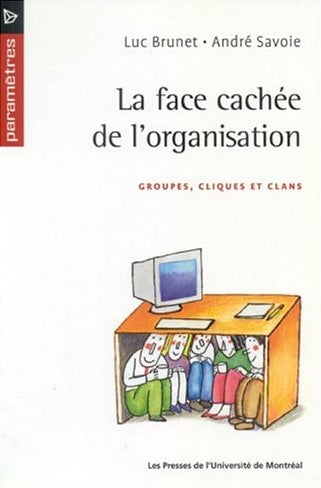 Livre ISBN 2760618668 La face cachée de l'organisation : groupes, cliques et clans (Luc Brunet)