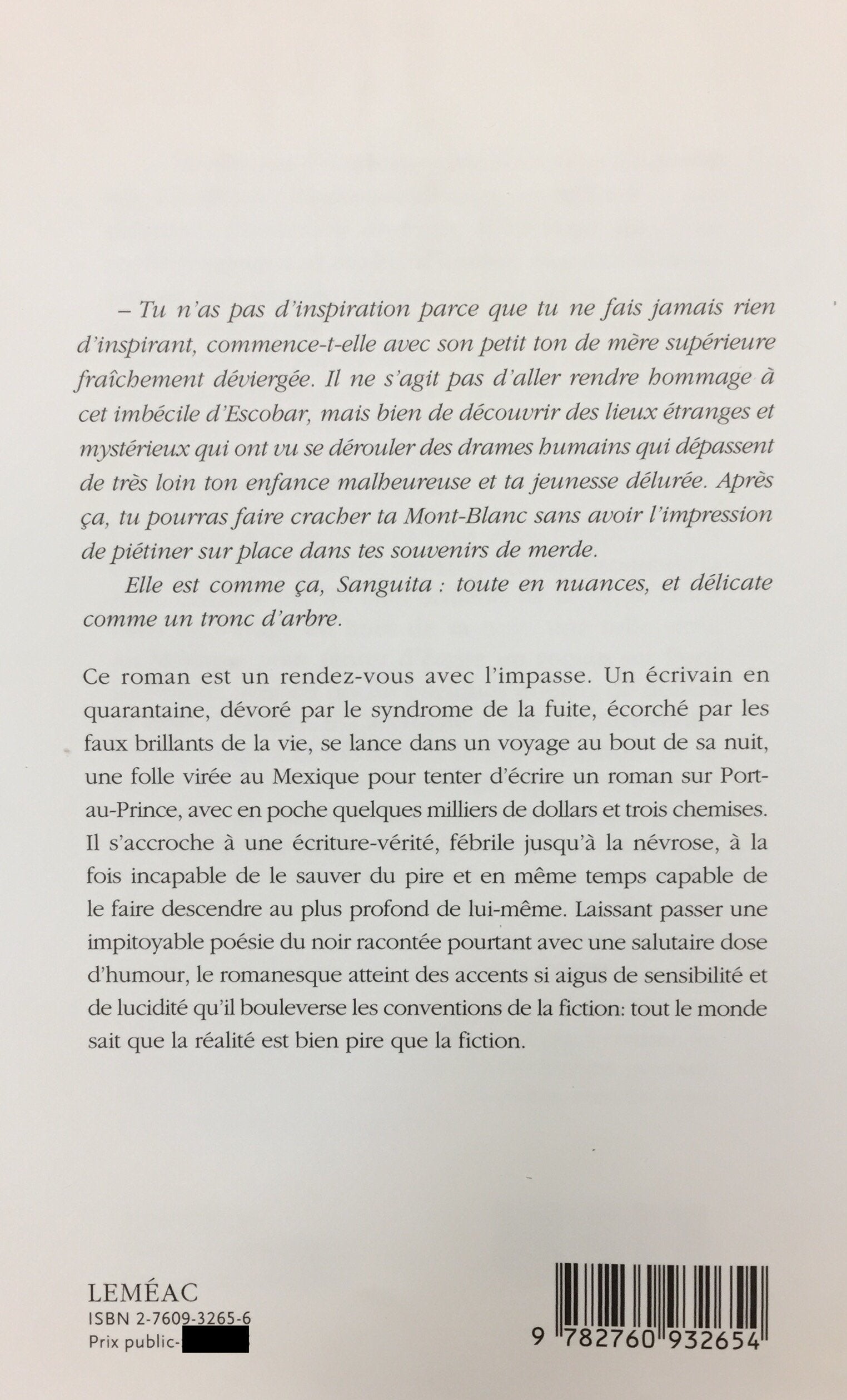 Le jeu de l'épave (Bruno Hébert)