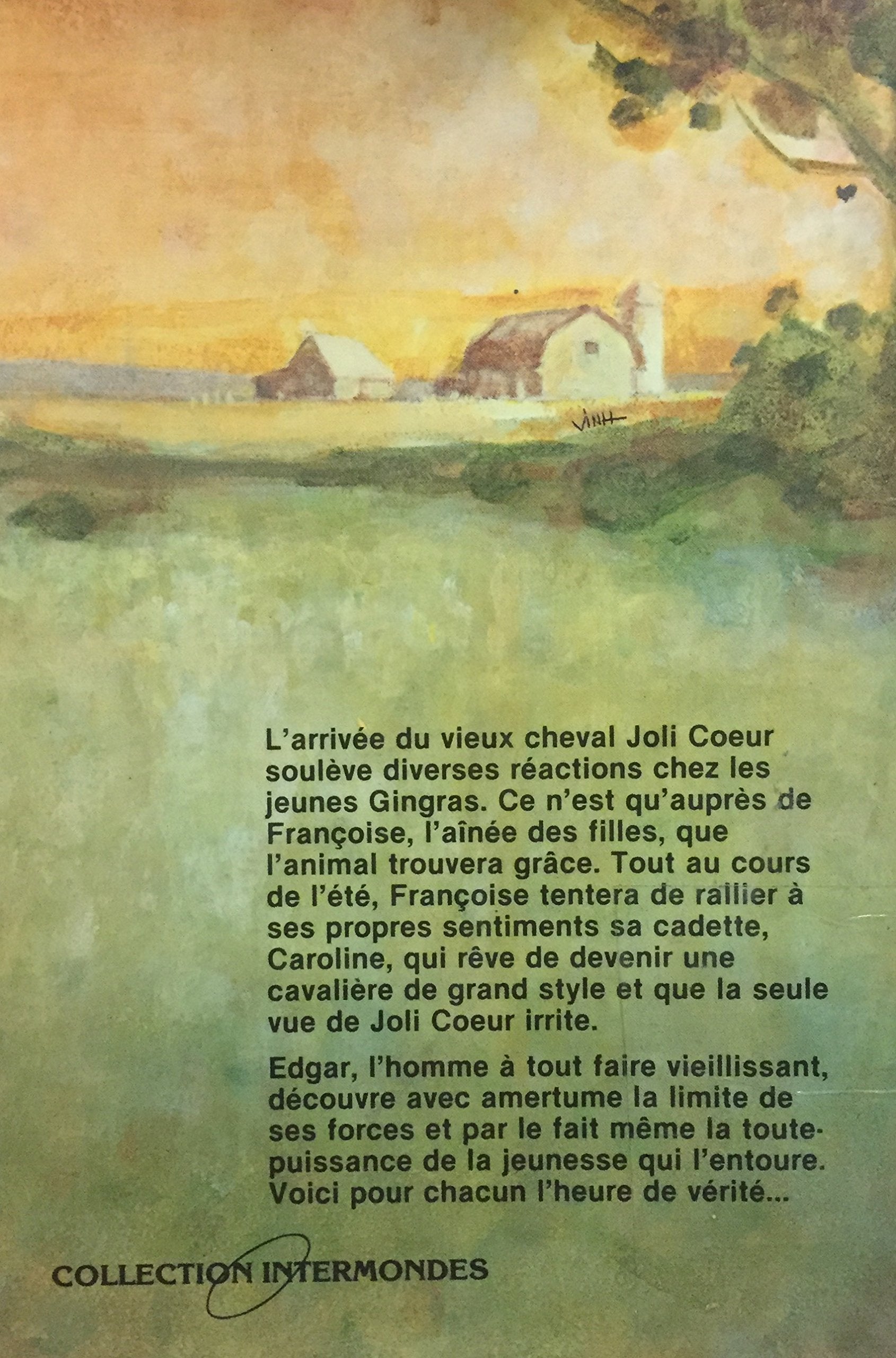 Plus jamais les chevaux (Claudette Boucher)