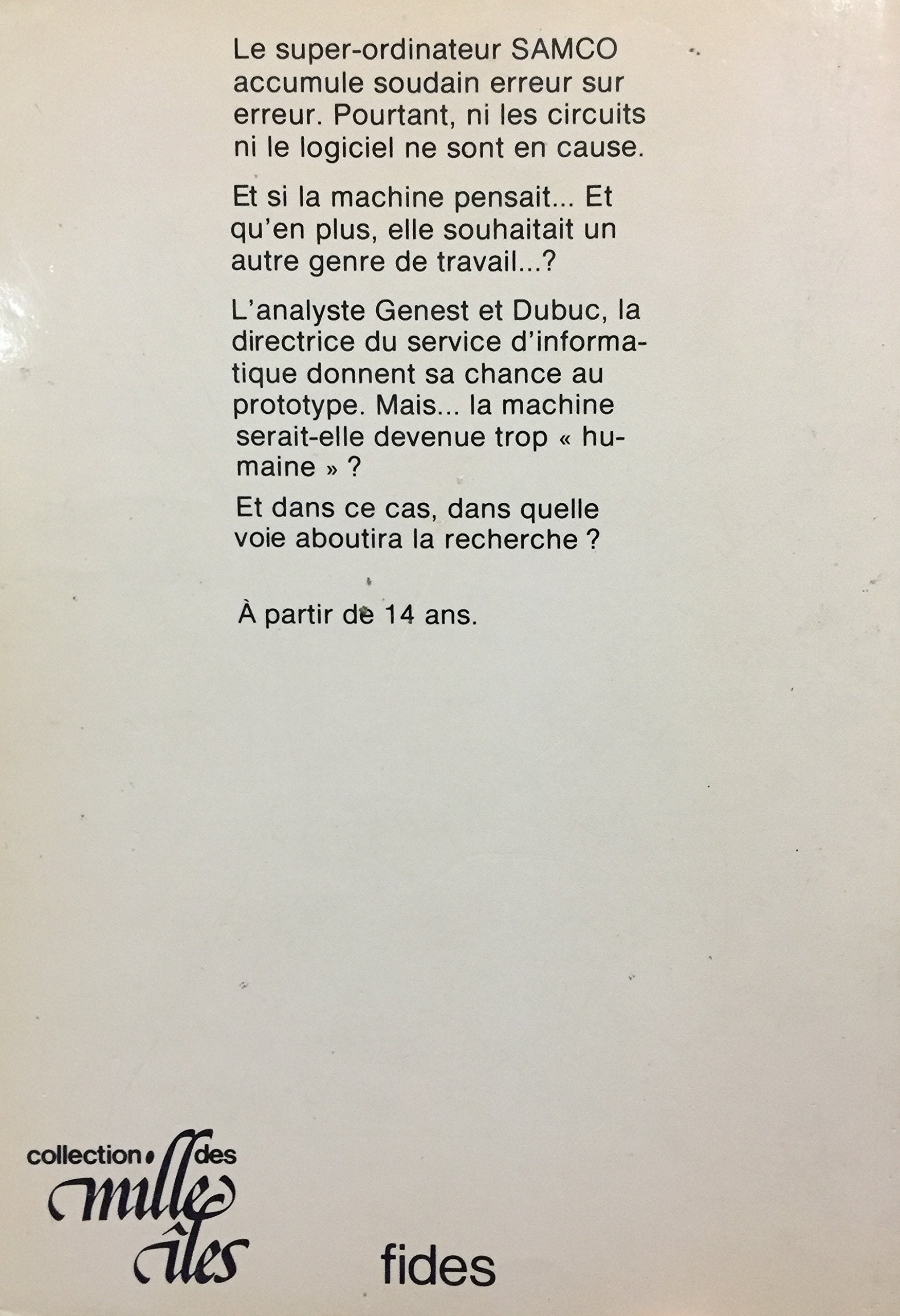 La dépression de l'ordinateur (Bernadette Renaud)