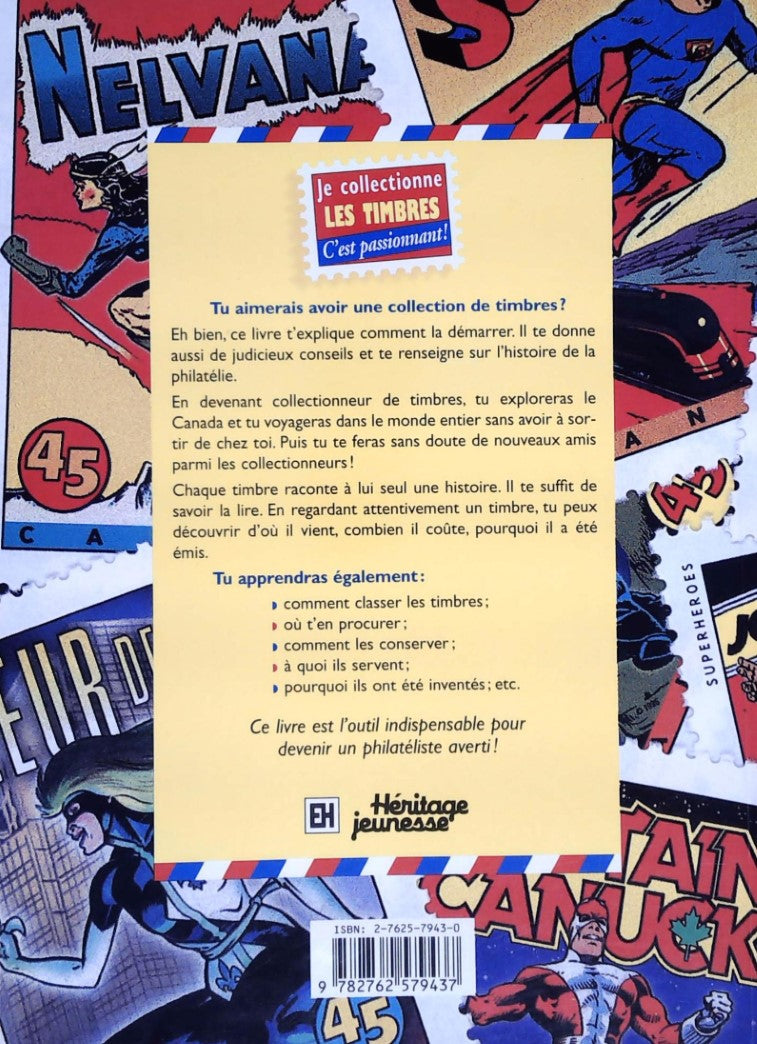 Je collectionne les timbres