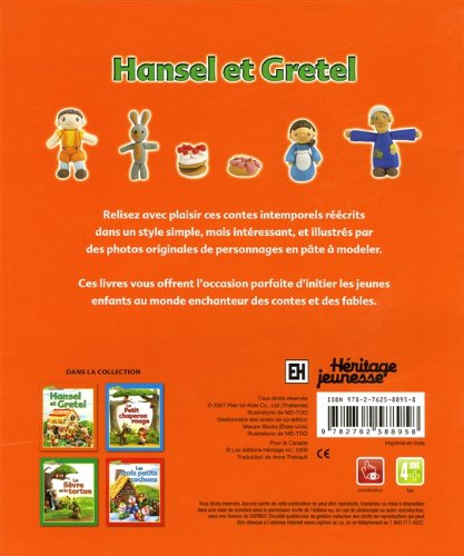 Histoire en pâte à modeler : Hansel et Gretel