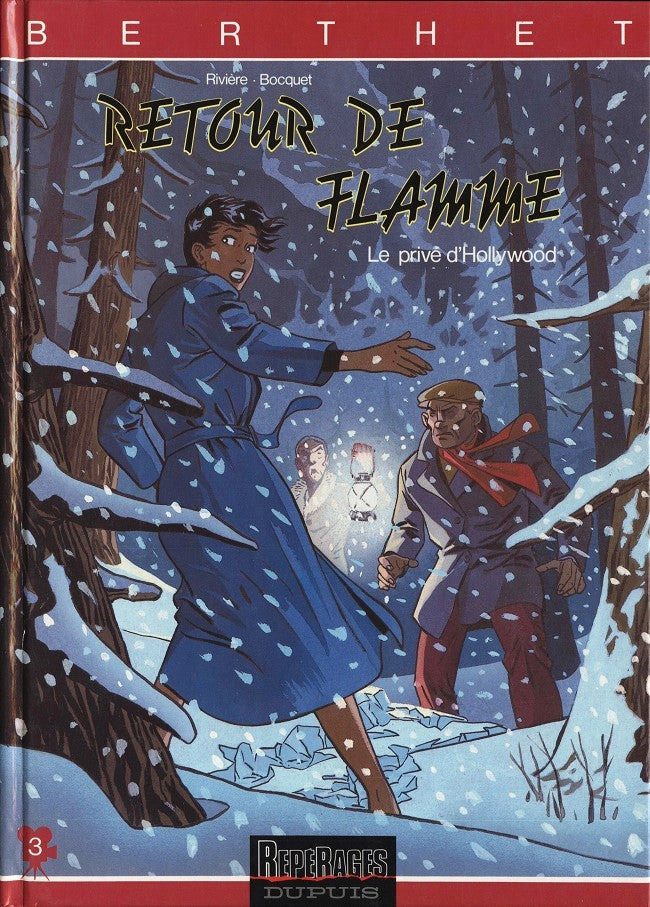 Livre ISBN 2800117532 Le privé d'Hollywood # 3 : Retour de flamme (Berthet)